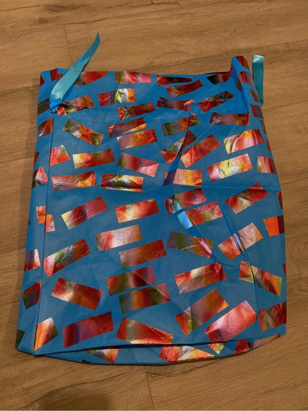 NWT Set of 7 Reusable Fabric Drawstring Gift Bags - Unbranded